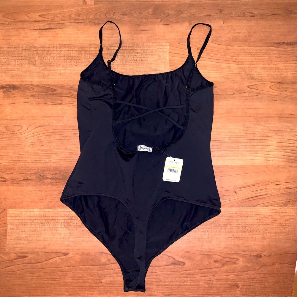 Free people black bodysuit